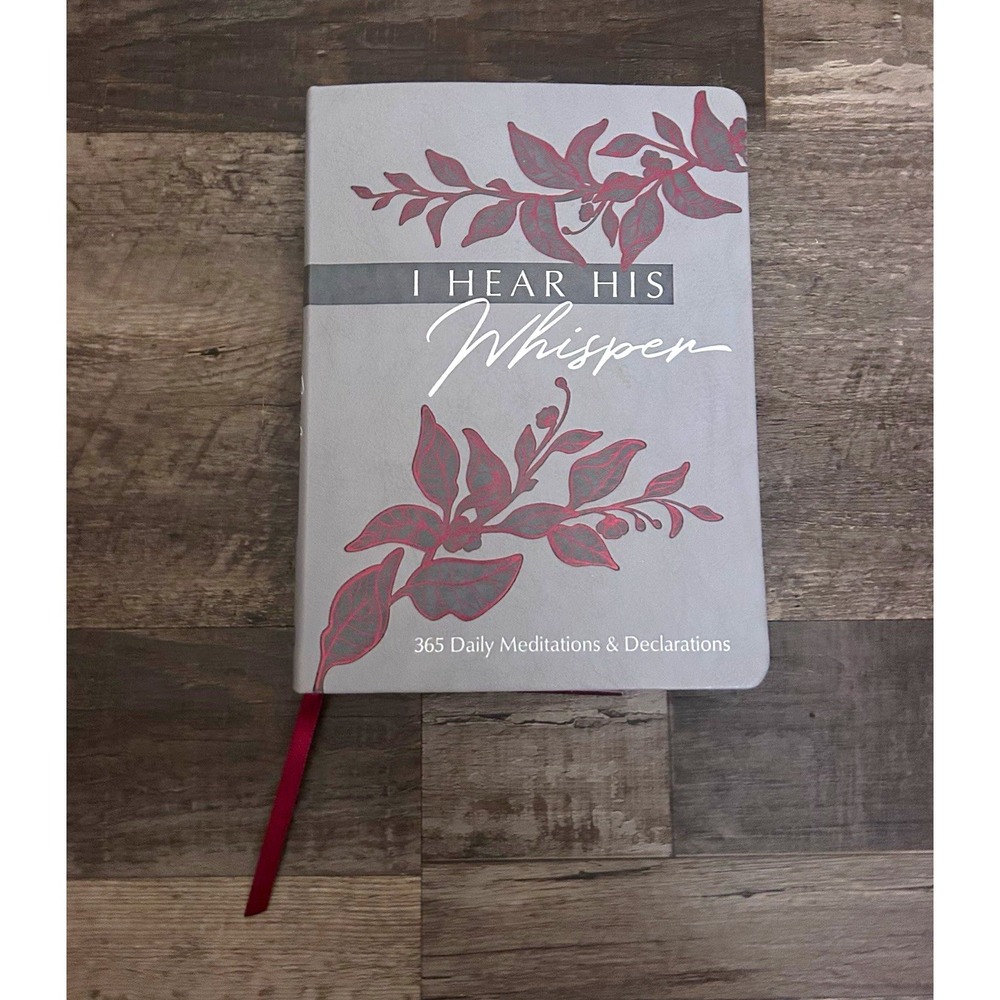 BroadStreet I Hear His Whisper: 365 Daily Meditations & Declarations Journal
